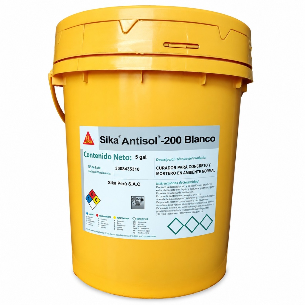 SIKA ANTISOL-200 BLANCO BD 5GAL