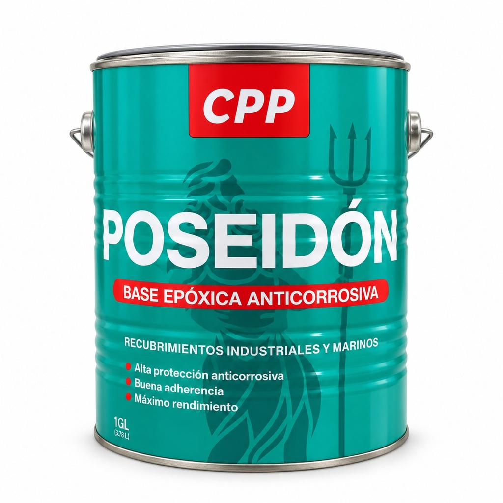 CPP POSEIDON BASE EPOXICA ANTICORROSIVA VERDE ZINC 1GL
