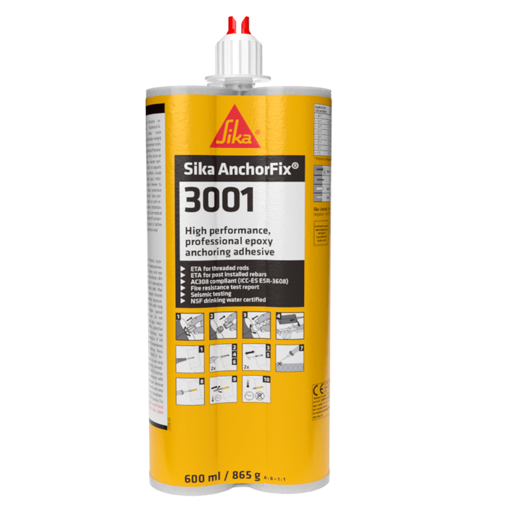 SIKA ANCHORFIX-3001(AB) PE CTR600ML