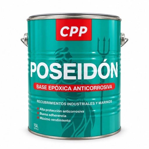 [50006362] CPP POSEIDON BASE EPOXICA ANTICORROSIVA ROJO ÓXIDO 1GL