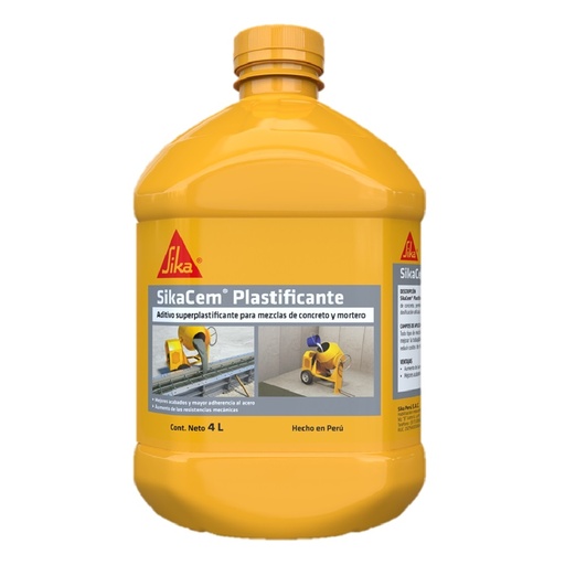 [471345] SIKACEM PLASTIFICANTE PE 4L