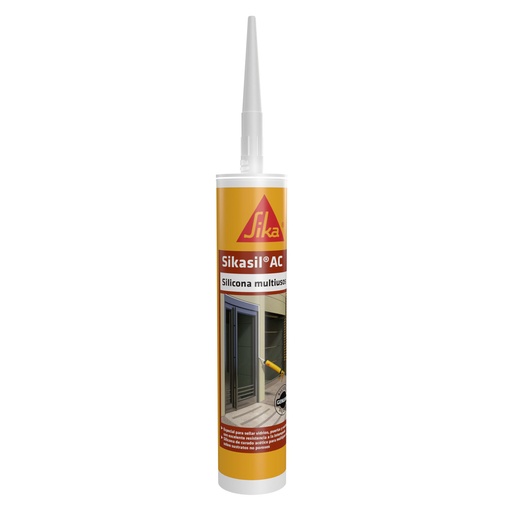 [94802] SIKASIL AC BLANCO CTR280ML